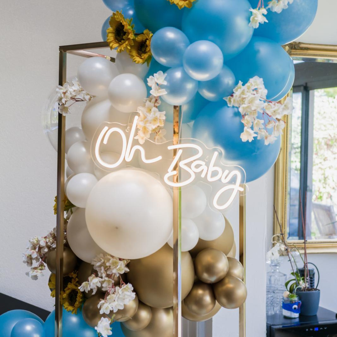 decoration de ballons - baby shower